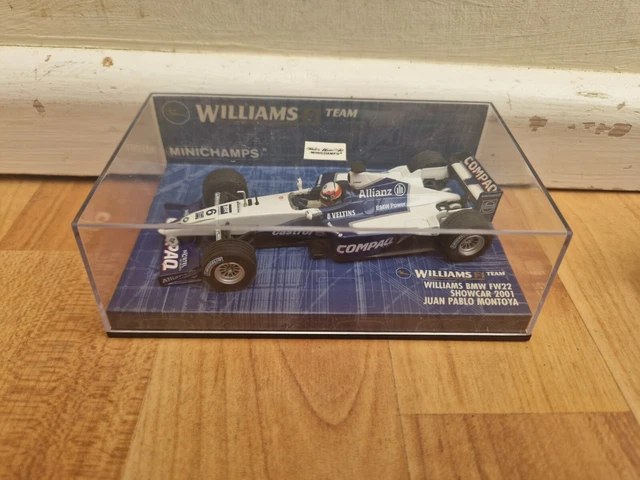 F1 Minichamps 1/43 – Williams BMW FW23, J.P. Montoya, GP Malaisie 2001