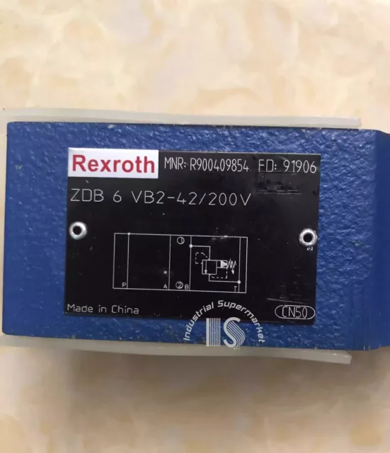 New Rexroth Relief valve R900409854 ZDB6VB2-4X/200V