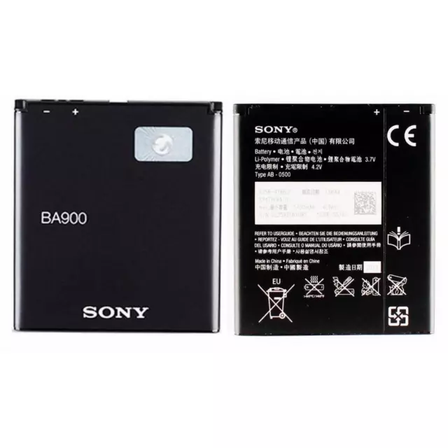 Bateria BA900 Original Para Sony Xperia Ba900 St26/J/L/C2105 1500mAh Desmontaje