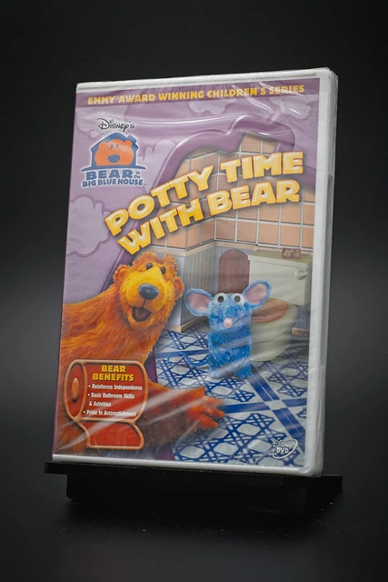 POTTY TIME WITH Bear - Bear In The Big Blue House Disney (DVD