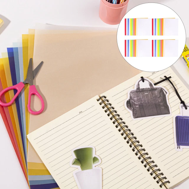 40 Sheets Litmus Paper Collage Tracing Drawing Transfer Sketching