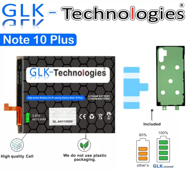 GLK Akku Für Samsung Galaxy Note 10 Plus N975 Batterie EB-BN972ABU NEU Ohne Set