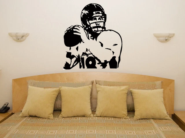 Peyton Manning Broncos Denver American Football Art Decal Sticker Picture Poster