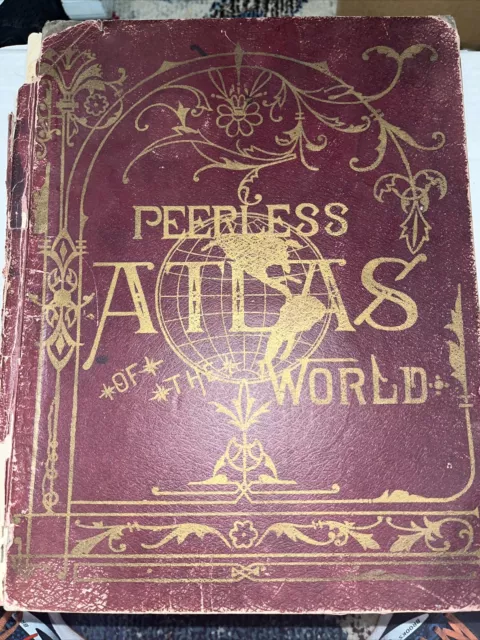 peerless atlas of the world 1908