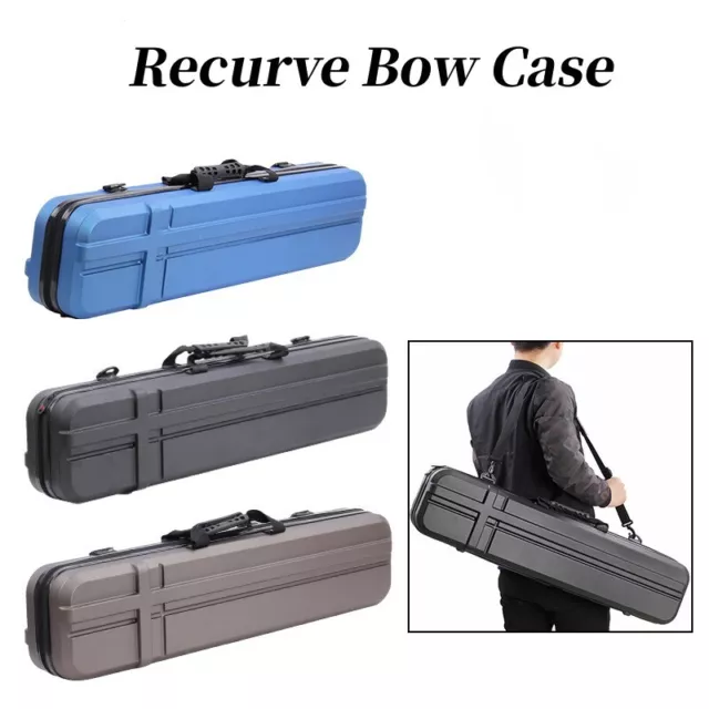 Recurve Bow Case Recurve Bow Hard Shell Carrier Box Hunting Shooting Bag