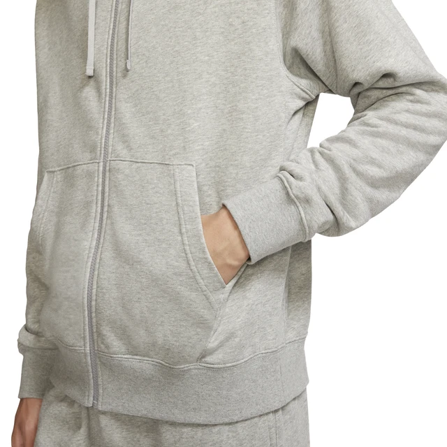 Nike Felpa da Uomo con Cappuccio e Zip Club Grigia Taglia M Cod BV2648-063 4