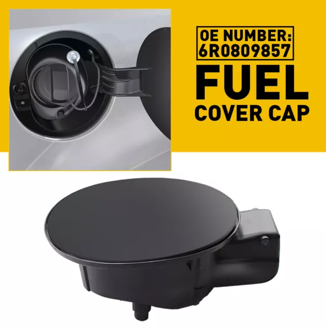 Fits For VW Polo 2011-2019 Brand new Fuel Gas Tank Filler Lid Door Cap 6R0809857