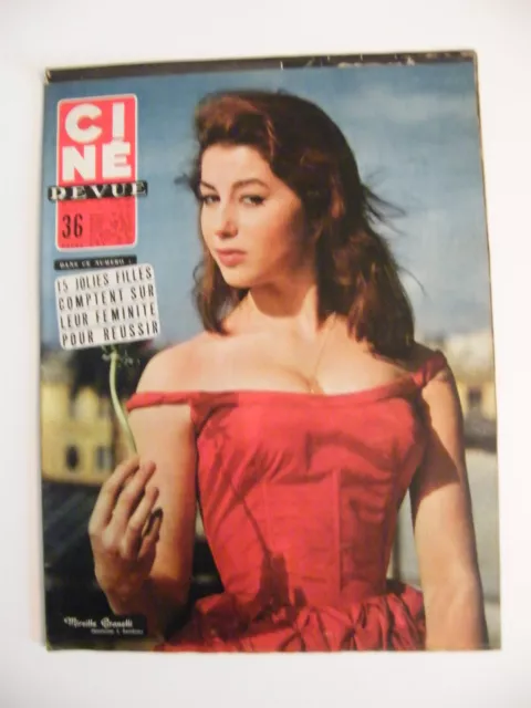 " Ciné Revista N º 27 Julio 1956 Mireille Granelli"