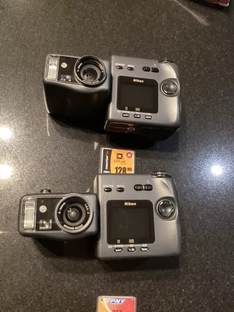 Joblot Nikon Coolpix 990 3.34 Megapixels Digital Cameras Please Read