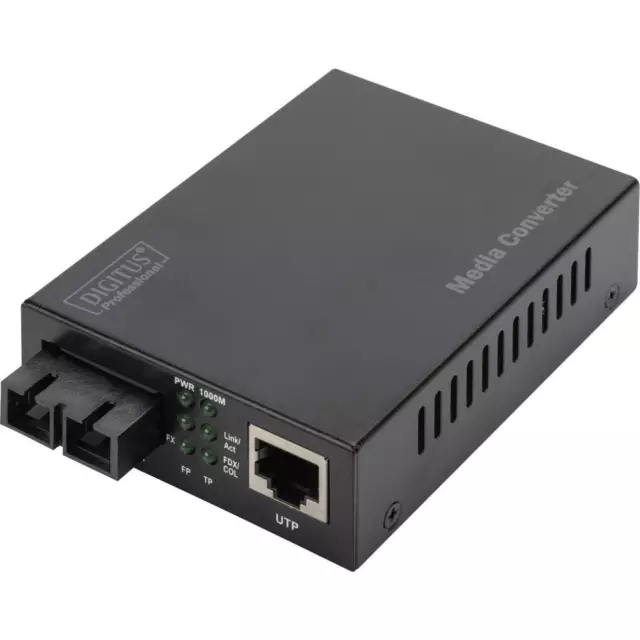 Convertisseur de média réseau Digitus DN-82120-1 LAN, SC Duplex 1 GBit/s