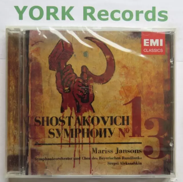 SHOSTAKOVICH - Symphony No 13 JANSONS Bavarian Radio SO - New Sealed CD EMI