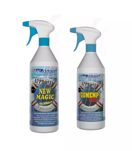 Kit d'entretien Semi Rigide Blue Marine New Magic + Gumemp100