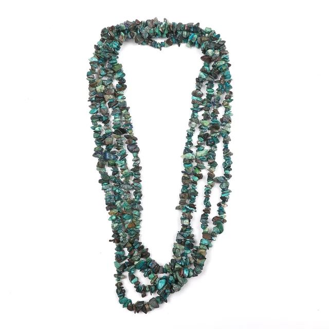 32 Inch Strand Gemstone Beads 5-8 MM Chrysocolla Uncut Shape Wholesale Beads
