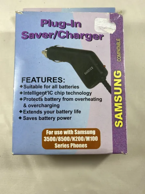 Cell Phone Samsung Sam 3500/8500/N200/M100 Series Car Charger Power Adapter Cord