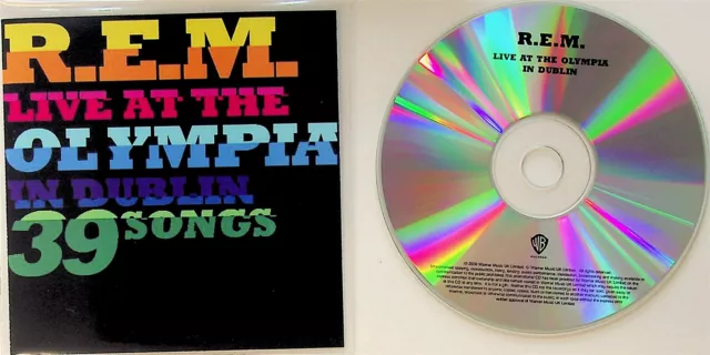 R.E.M. Live At The Olympia, 5 Track PROMO SAMPLER CD (2009 UK) Driver 8 etc REM