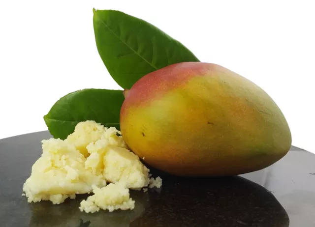 Mango Butter 25g - 1kg Pure Cosmetic Grade for Hair, Skin, Soap and Moisturiser