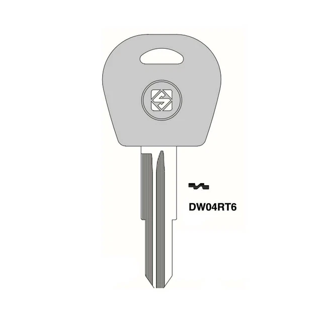 ILCO New Uncut Chipped Transponder Key Replacement for GM ID48 Chip DW04RAP