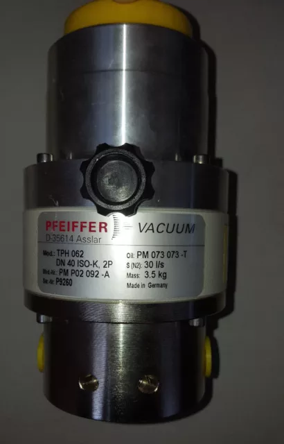 Pfeiffer TPH 062 TPH062 Turbo Vacuum Pump UNTESTED