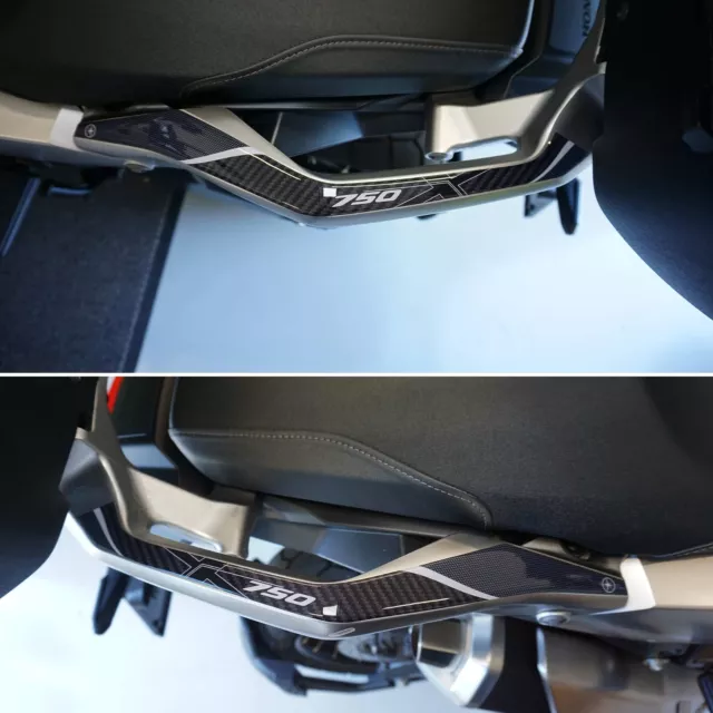 Adesivi 3D Protezioni Maniglie con Bauletto compatibili con Honda X-Adv 2021-23