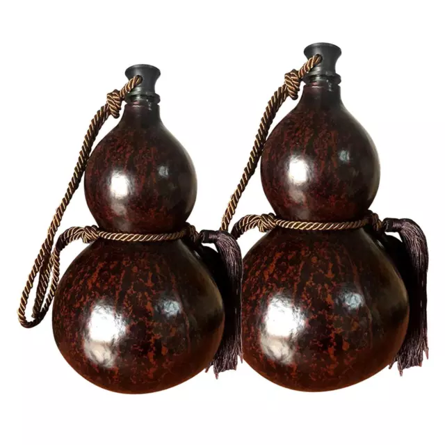 Bouteille de gourde Flagon citrouille chinoise Feng Shui grande capacité gourde