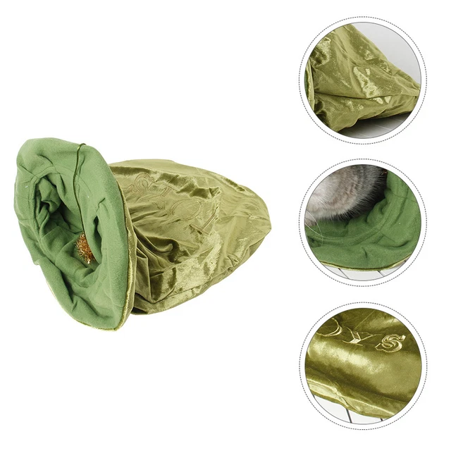 1Pc Creative Pet Winter House Langlebiges Katzennest Simple Pet Habitat Green
