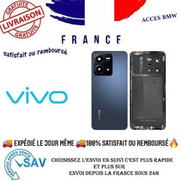 Original Cache Batterie Vitre Arrière Noir Pour Samsung Galaxy A14 5G