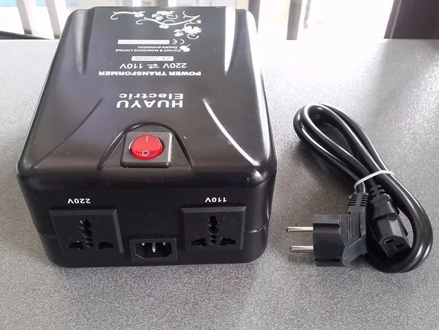 Transformateur de puissance 3000W convertit de 220V à 110V et de 110V à 220V