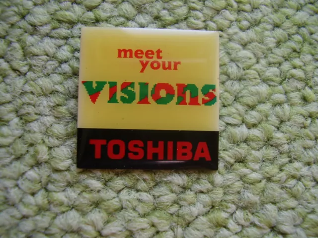 Pin Toshiba Meet your Visions Treffe deine Visionen Toshiba Japan