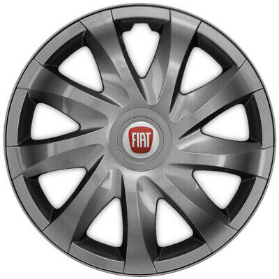 4 x16" Inch Wheel Trims Rims Hub Caps fit Fiat Talento -  16"  grey