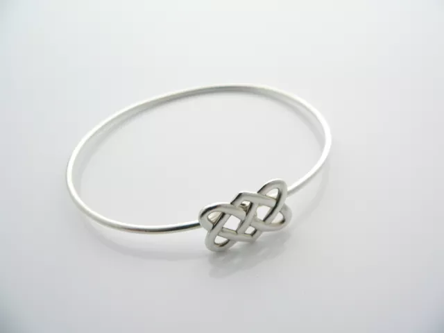 Tiffany & Co Celtic Knot Bangle Bracelet Silver Picasso Gift Love T and Co Cool