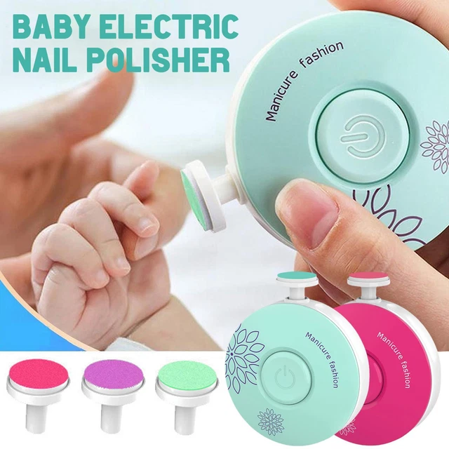 Trimmer cura unghie bambino, elettrico, a prova di bambino, tagliaunghie e pedicure