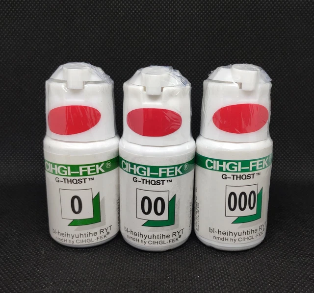 10 Batttles Dental 183cm Gingival Retraction Plain Knitted Cotton Cord 0 00 000