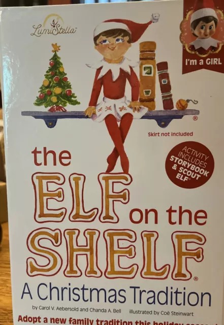 The Elf on the Shelf : Light Skin Tone Girl Doll & Book A Christmas Tradition
