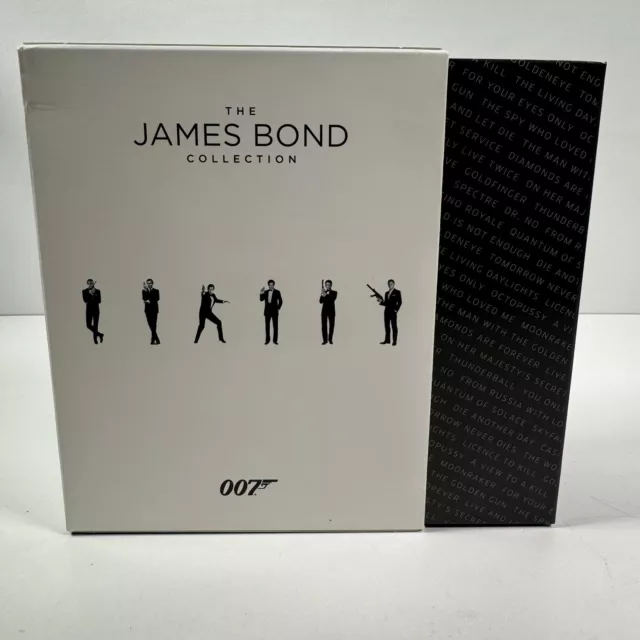 The James Bond Collection 007 Bluray Complete