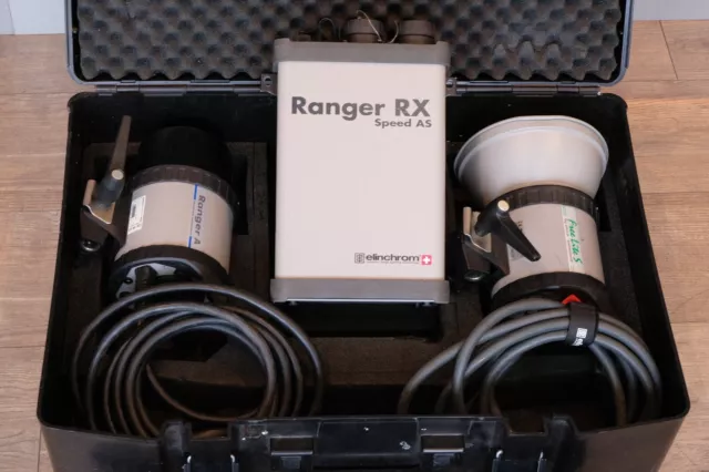Elinchrom Ranger RX Speed AS set 3 Battery pack in Good Condition With Case