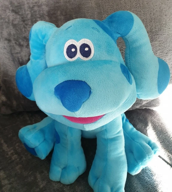 BLUES CLUES & You 15cm Soft Toy Plush Blue Dog Nickelodeon Nick Jr 10 ...