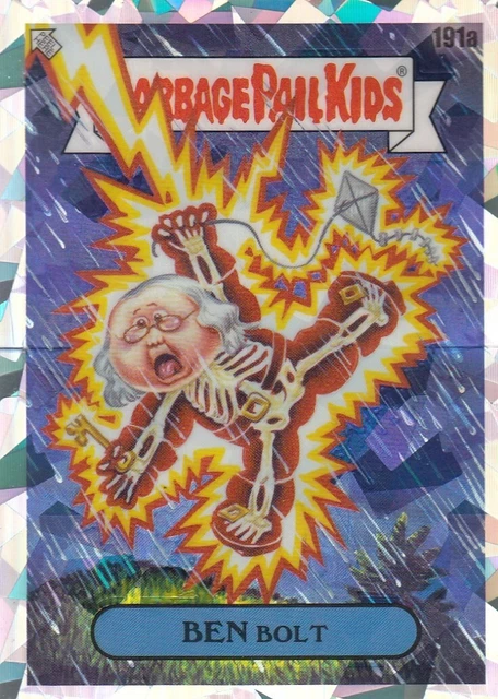 Ben Bolt Topps Chrome Garbage Pail Kids Series 5 Atomic Refractor #191A 2022 22