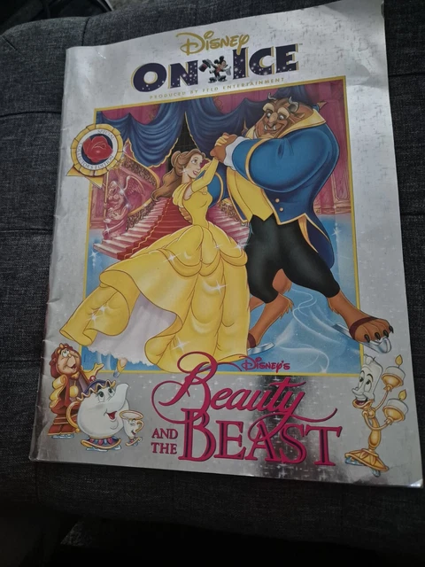 DISNEY ON ICE Beauty And the Beast Program vintage Rare £16.31 ...