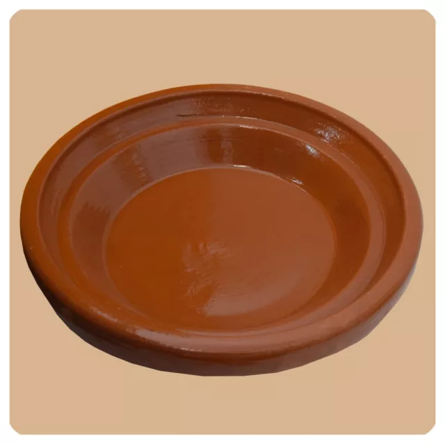 Tajine Acristalada Barro De Marruecos Olla de Guisado Pintado 30CM 3