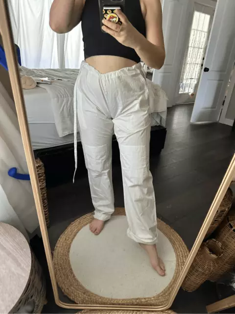 ATM Anthony Thomas Melillo Women’s XS 100% Cotton Wide Leg White Pants