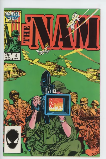 The 'Nam #4 Marvel 1987 by Murray & Golden BIG SCANS 9.4