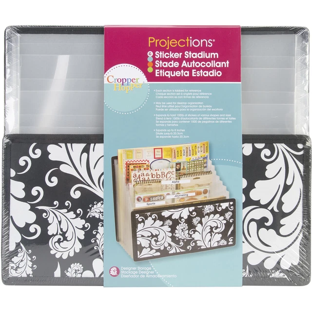 "Pegatina expandible estadio Storage Studios Projections-13.375""X11.25", se expande a