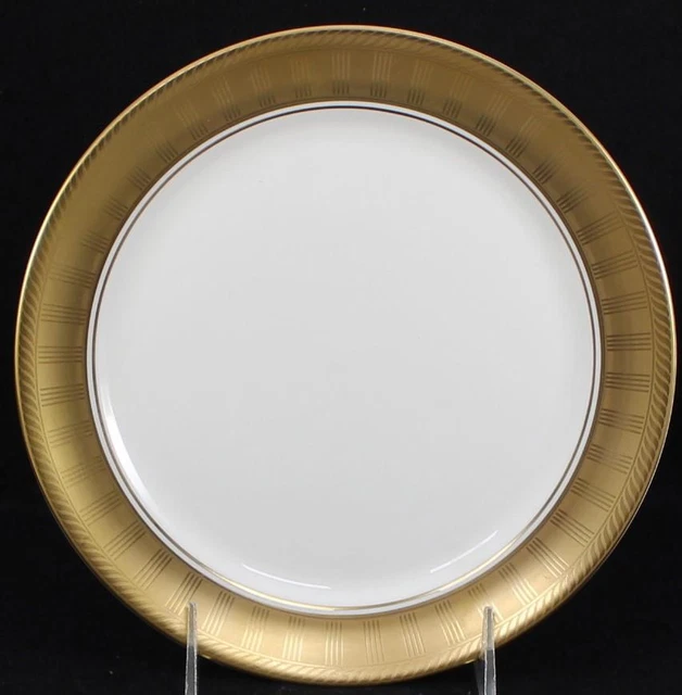 Pickard Haut Point Doré Accent Salade Plaque