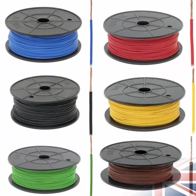 0.5mm 1.0mm 2.0mm 12V Single Core Thinwall Automotive Auto Marine Cable Wire