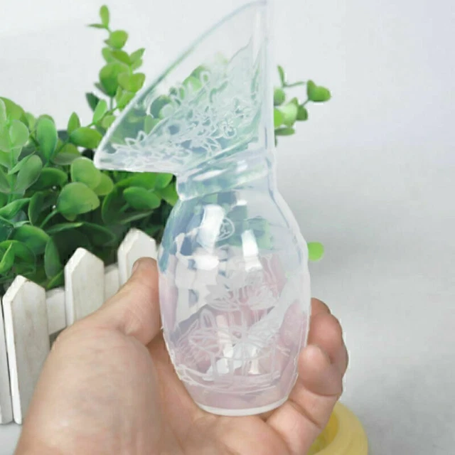 Nursing Suction Food Grade Silicone Breast Pump Mom Breastfeeding Milk Saver