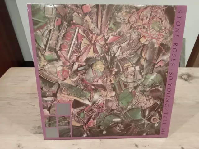 Stone Roses.     So Young/Tell Me. Thin Line.  1985.  Ex/Ex