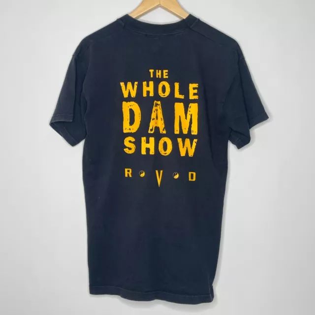(Size: M) WWE (WWF) Rob Van Dam RVD The Whole Dam Show Vintage Official T-Shirt 2