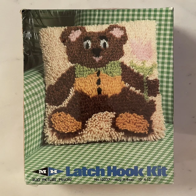 Kit de gancho de pestillo M H Hug-A-Bear nuevo en paquete