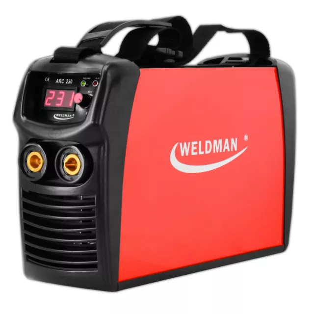 Weldman® ARC 230 Poste à souder Inverter soudage MMA 230A ARC - KIT 2