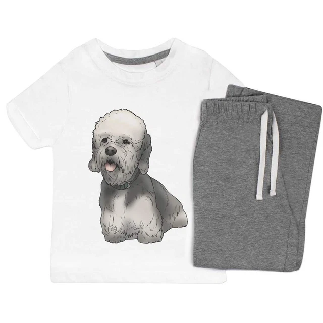 'Dandie Dinmont Terrier' Kids Nightwear / Pyjama Set (KP034541)